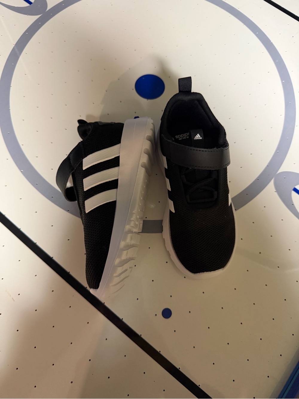 adidas Kids Black & White Athletic Sneakers